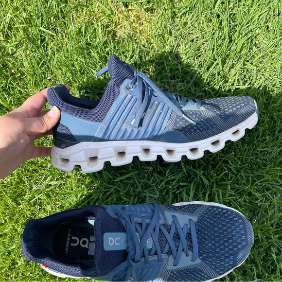 EUC On Cloud Men’s Cloudswift Blue
Running Shoes Size 9.5 - Picture 11 of 14